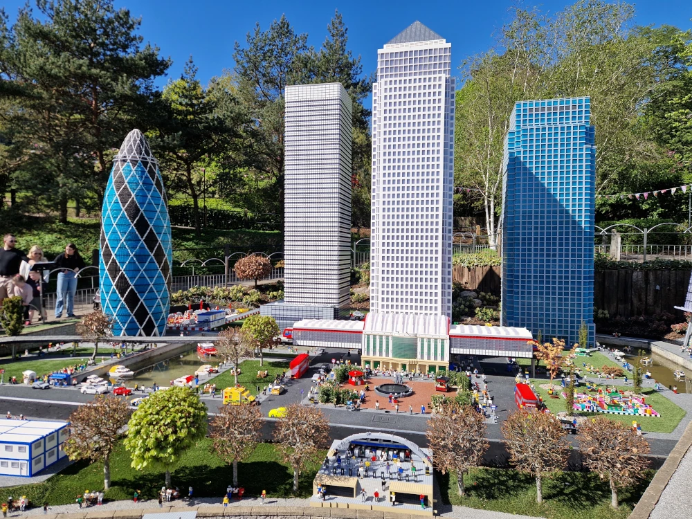 Legoland Windsor Miniland London Skyscrapers