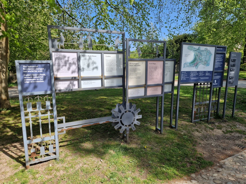 Quarry Bank Mill Information Point