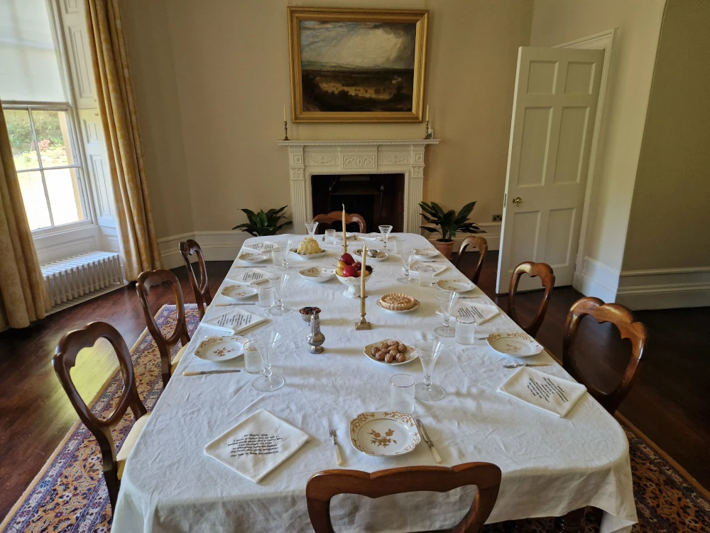 Quarry Bank Mill Greg Family House Dining Room