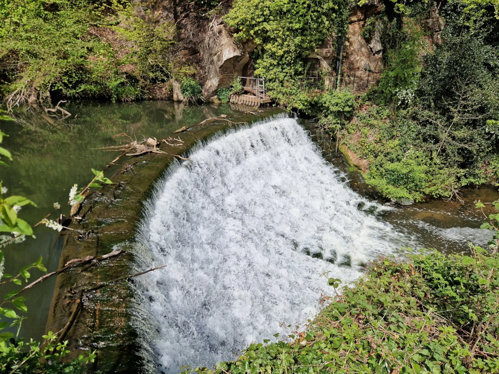 Quarry Bank Mill Waterfall
