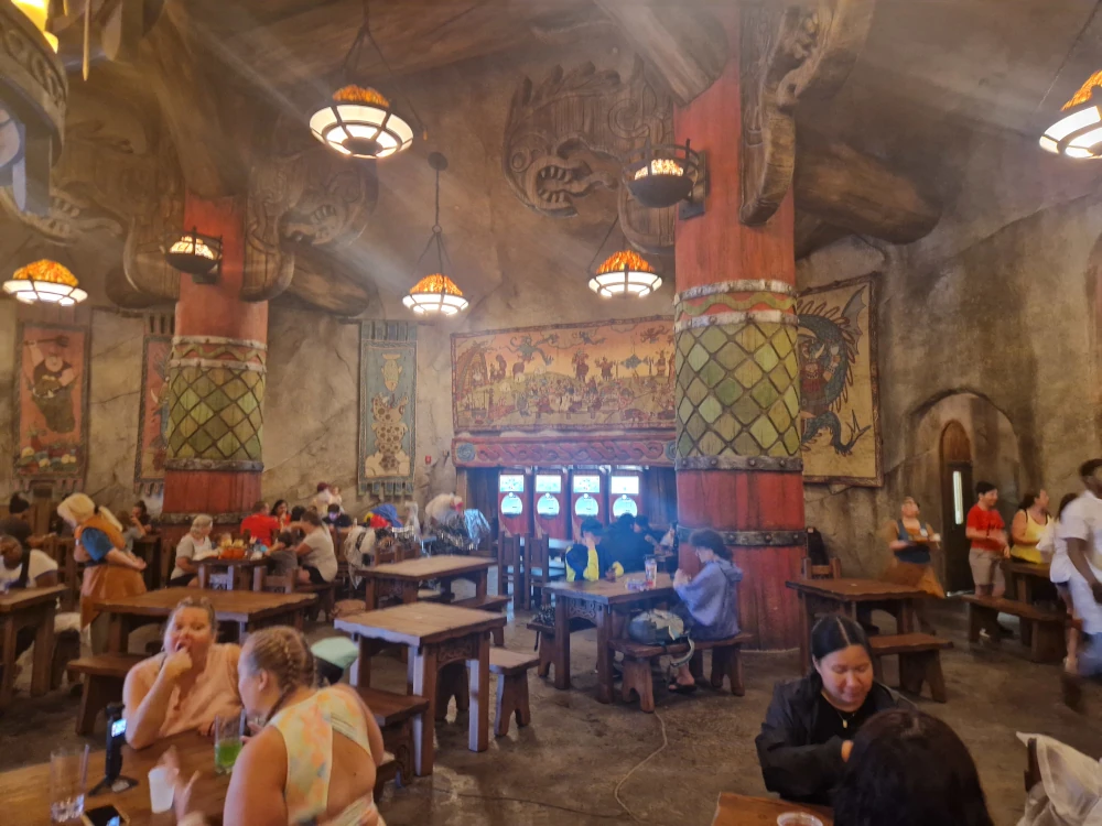 Epic Universe Isle of Berk Mead Hall