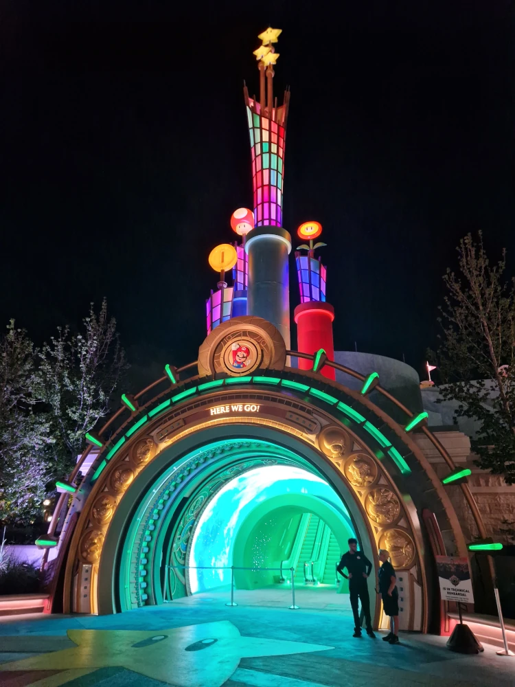 Epic Universe Super Nintendo World Portal