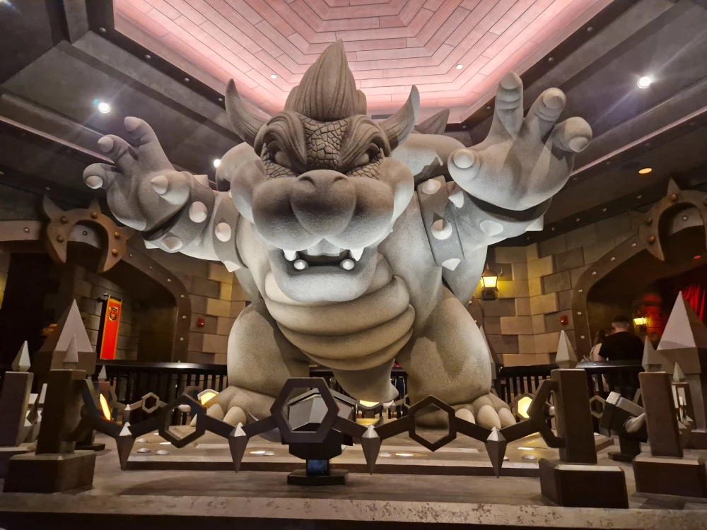 Epic Universe Bowser Statue