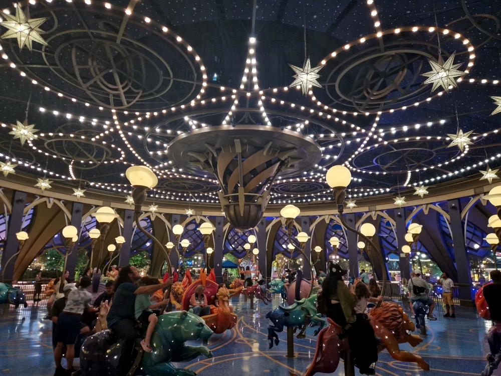 Epic Universe Constellation Carousel