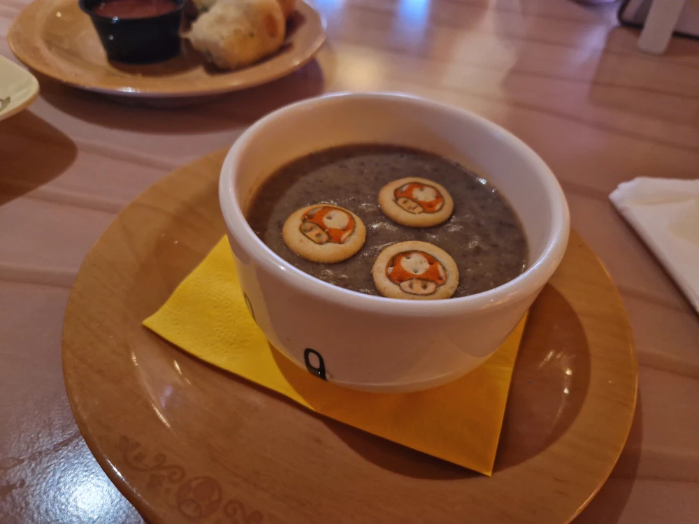 Epic Universe Toadstool Cafe Mushroom Soup