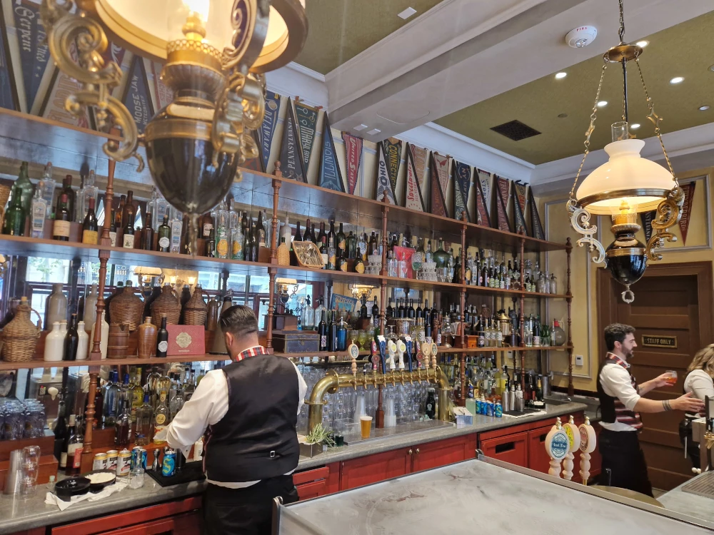 Epic Universe Bar Moonshine Inside