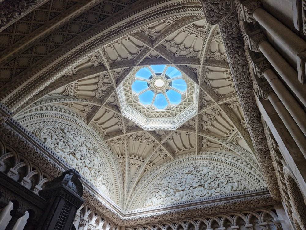 Penrhyn Castle Ceiling Staircase