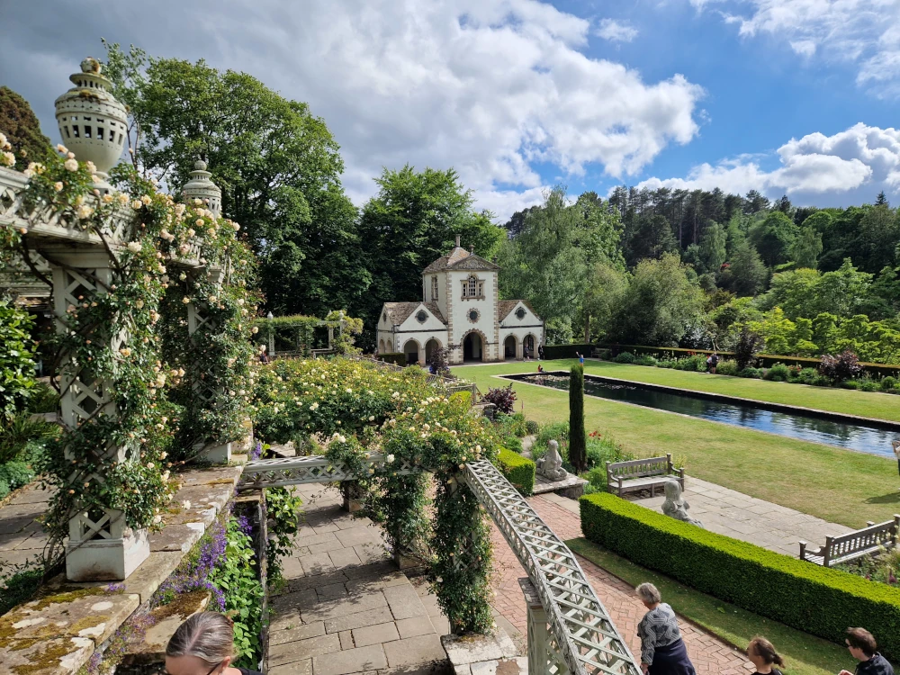 Bodnant Gardens Pin Mill and Tiered Gardens