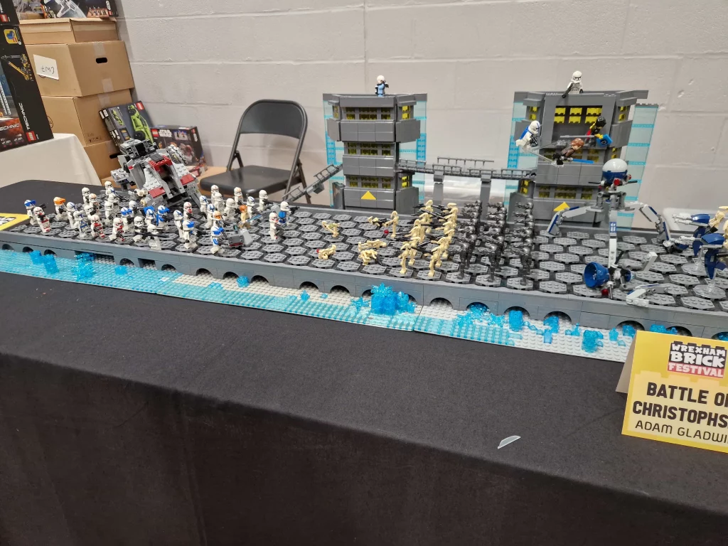 Brick Fest Wrexham Lego Star Wars Battle Scene