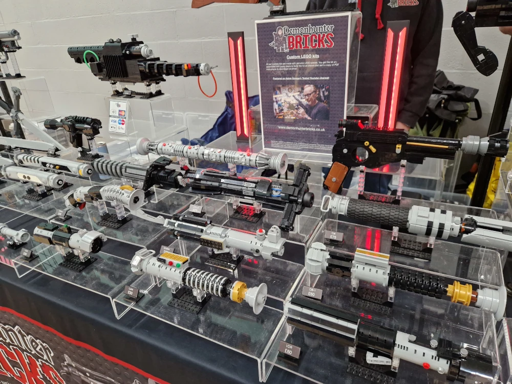 Brick Fest Wrexham Lego Weapon Builds