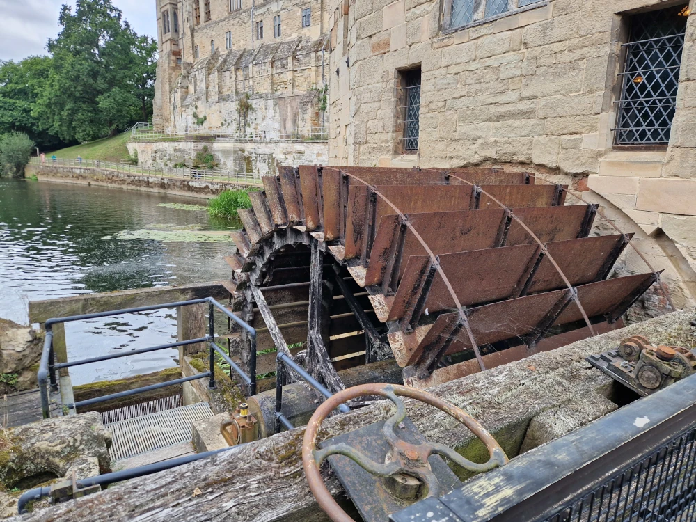 Warwick Castle Water Wheel