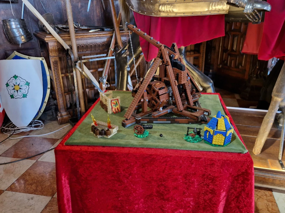 Warwick Castle Lego Trebuchet
