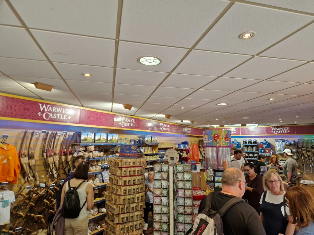 Warwick Castle Gift Shop