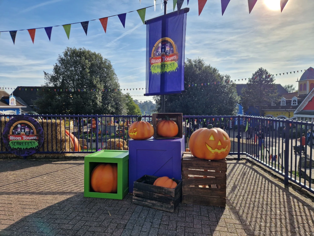 Alton Towers Scarefest Photo Op