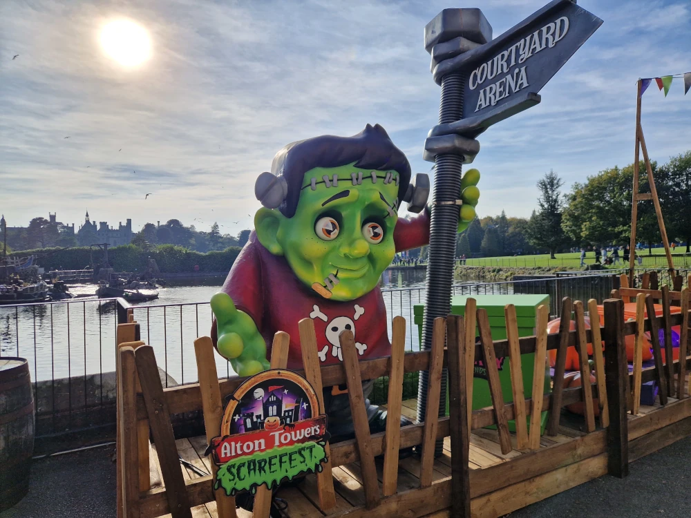Alton Towers Scarefest Frankenstein