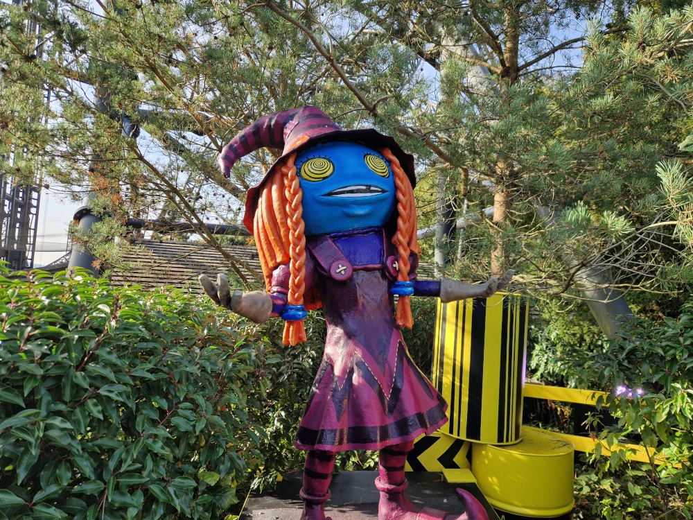 Alton Towers Scarefest Witch