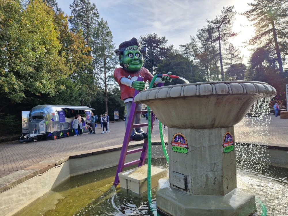 Alton Towers Scarefest Frankenstein Character