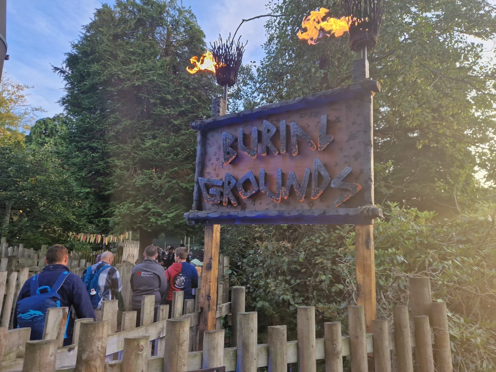 Alton Towers Scarefest Burial Grounds