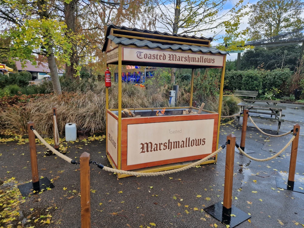 Chester Zoo Halloween Marshmallow Toasting Area