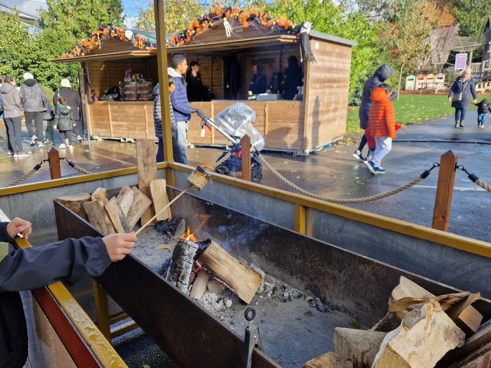 Chester Zoo Halloween Marshmallow Toasting