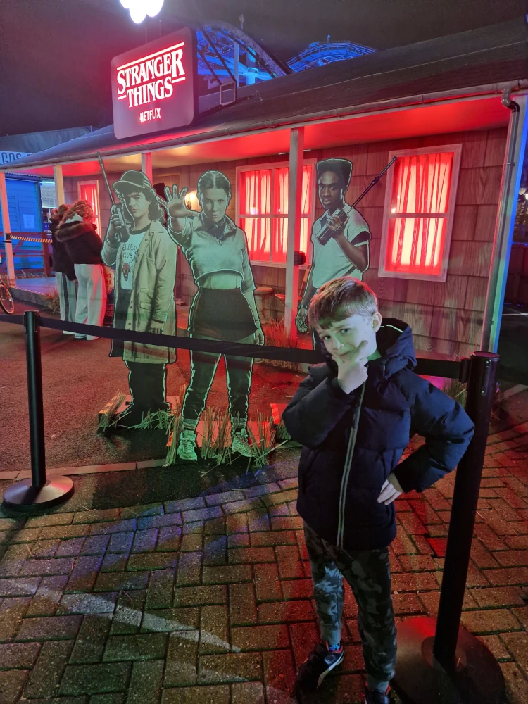 Thorpe Park Stranger Things House