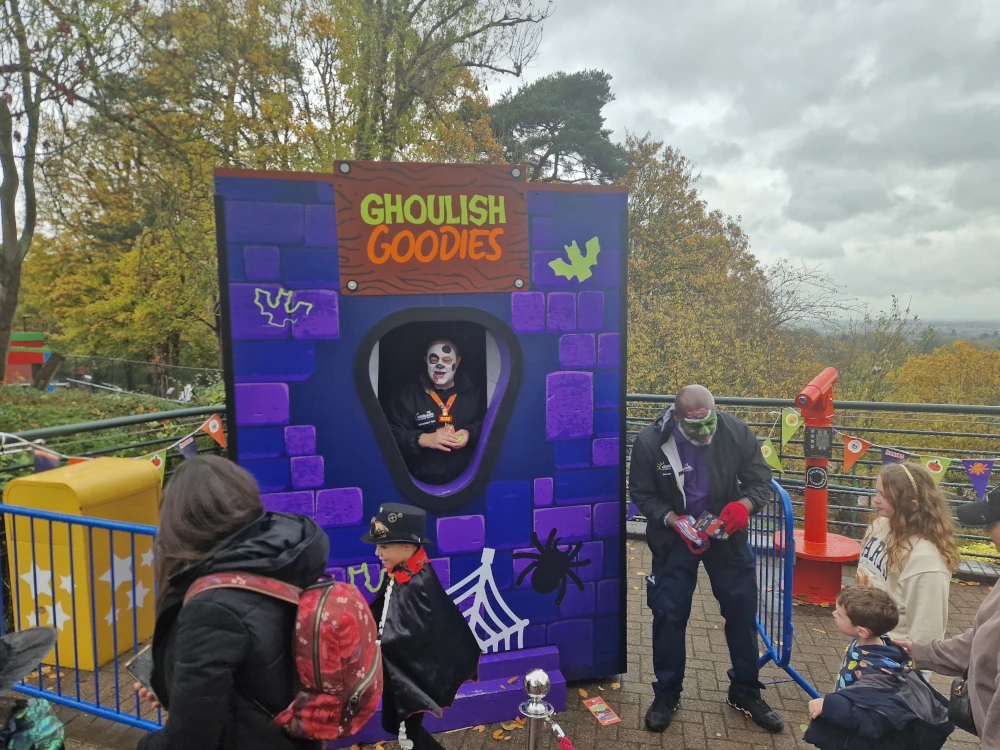 Legoland Brick Or Treat stall