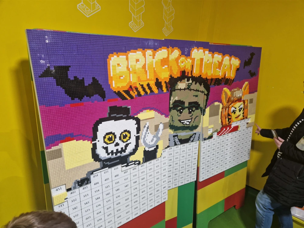 Legoland Brick Or Treat Mosaic