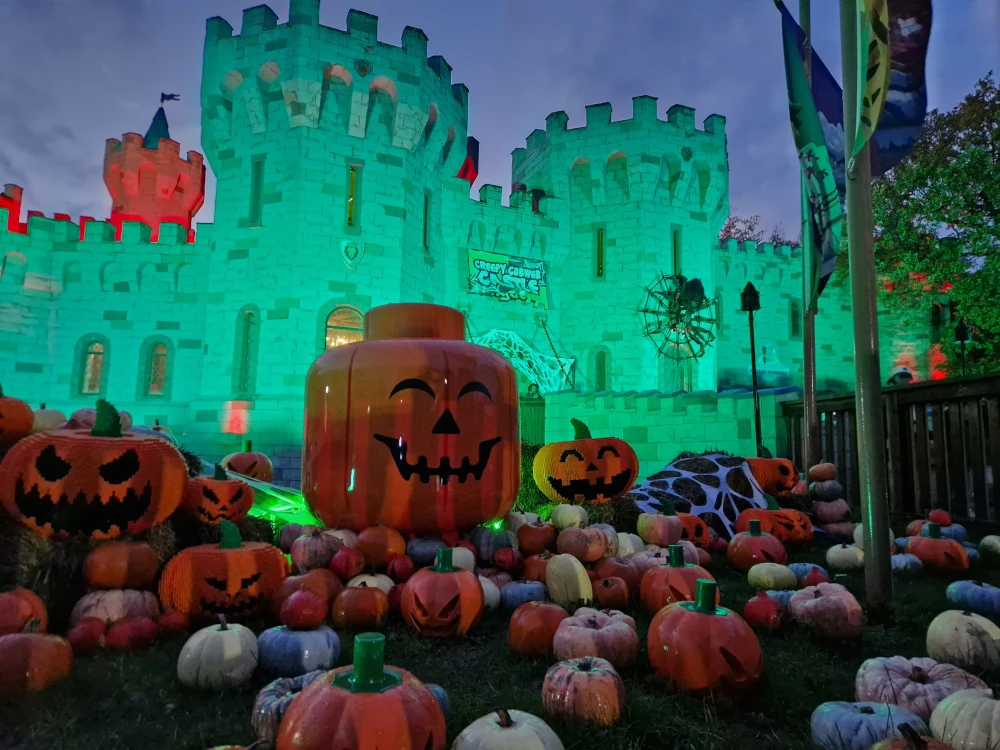 Legoland Windsor Castle pumpkins