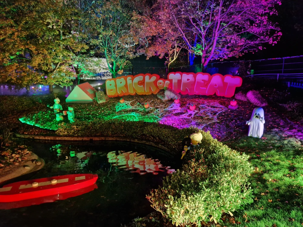 Legoland Windsor Brick or Treat sign
