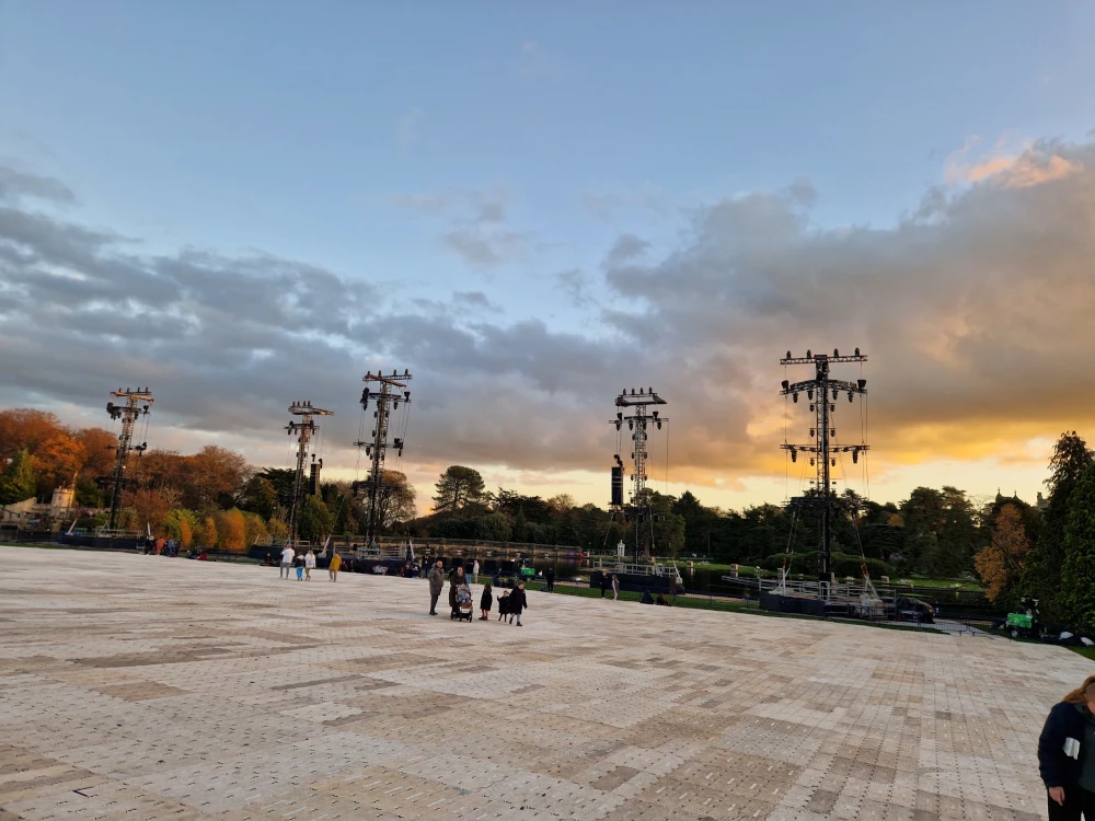 Alton Towers Fireworks Show Area