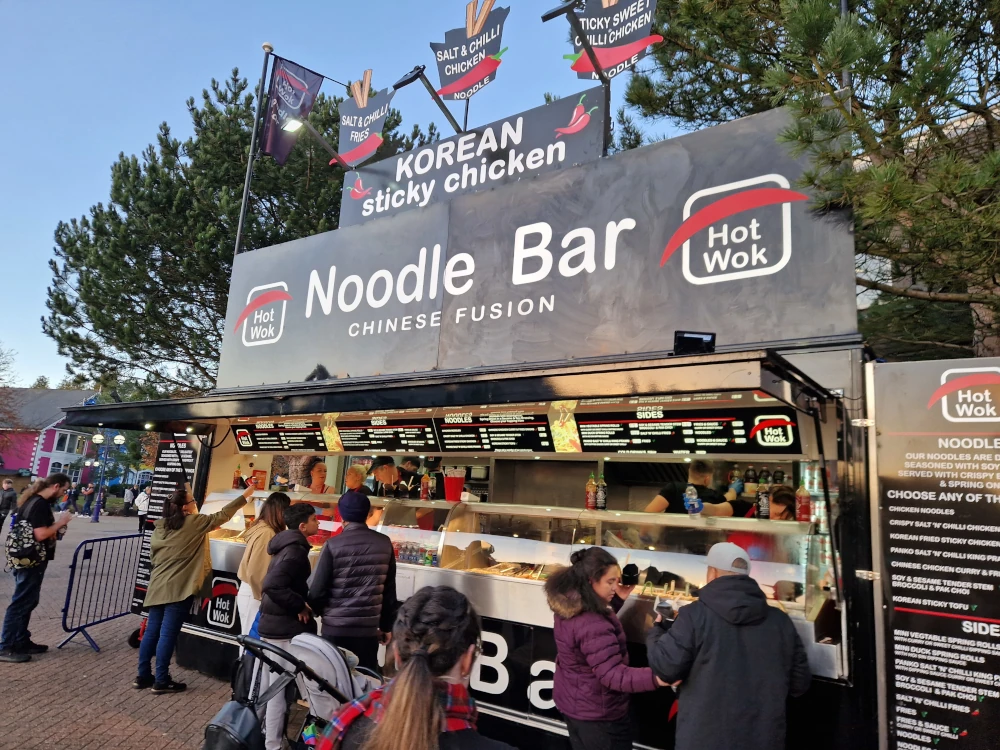 Alton Towers Fireworks Noodle Bar