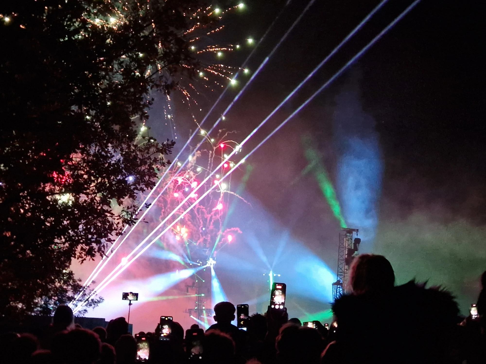 Alton Towers Fireworks