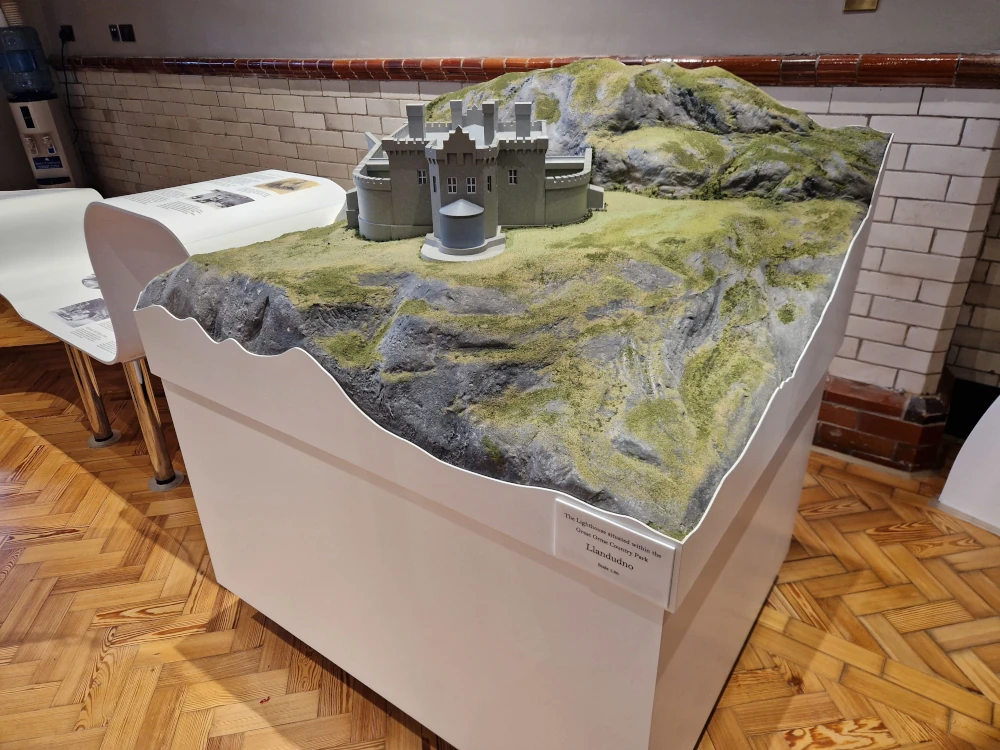 Penderyn Whisky Distillery Llandudno Castle Model