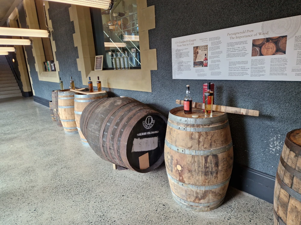Penderyn Whisky Distillery Llandudno Barrels