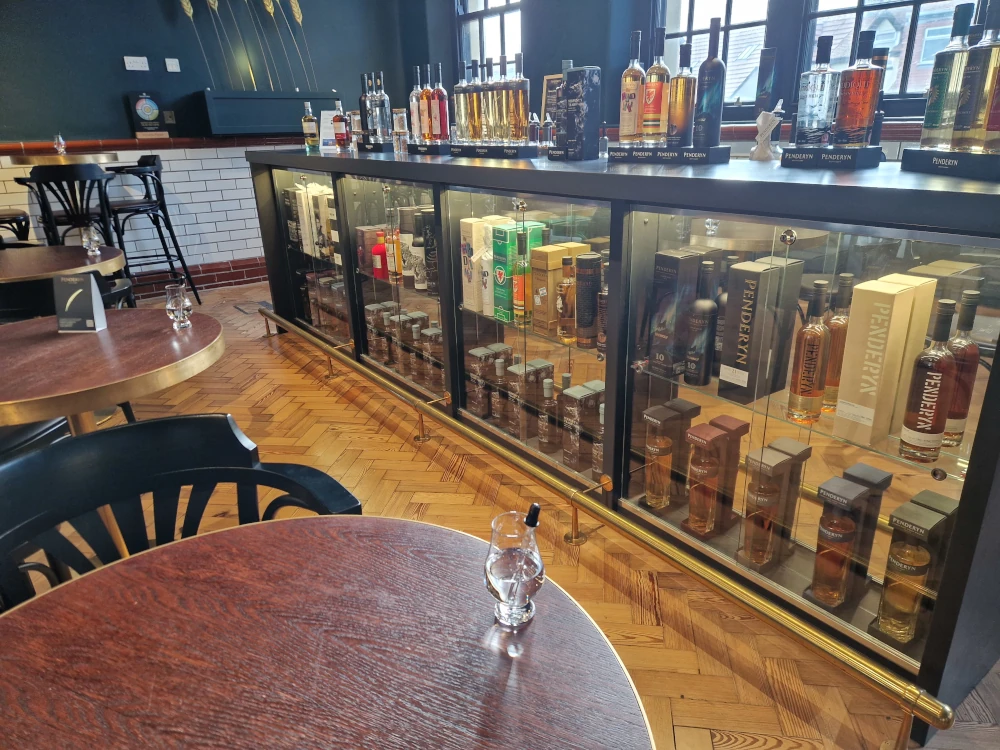 Penderyn Whisky Distillery Llandudno Tasting Bar