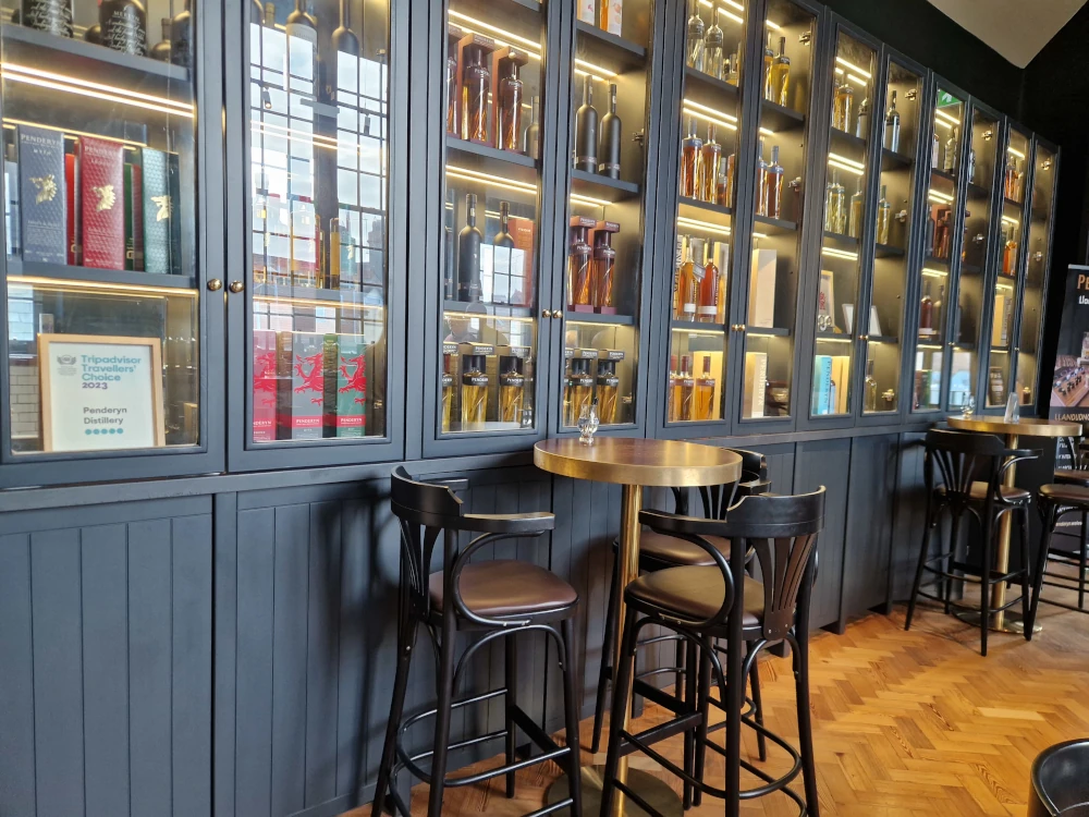 Penderyn Whisky Distillery Llandudno Tasting Bar