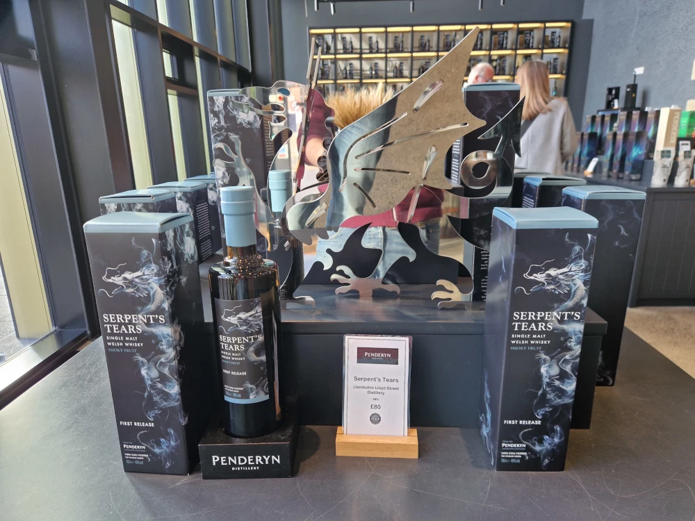 Penderyn Whisky Distillery Llandudno Serpent's Tears