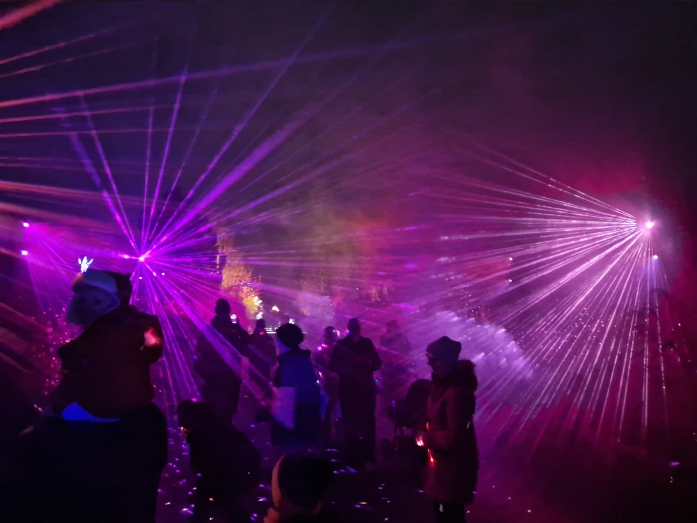Chester Zoo Lanterns and Light Lasers