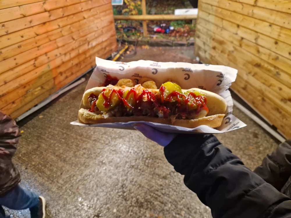 Chester Zoo Lanterns and Light Bratwurst