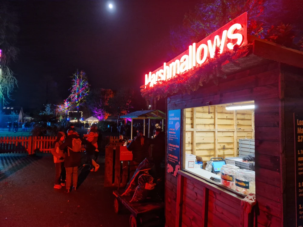Chester Zoo Lanterns and Light Marshmallow Toasting