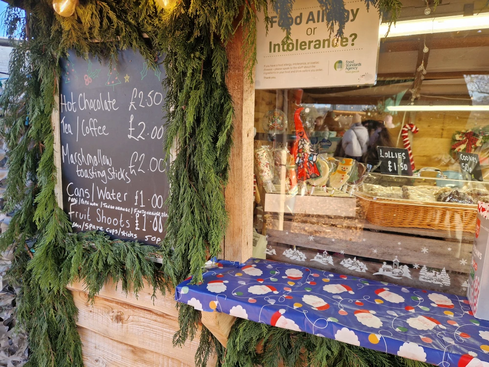 Christmas Farm Wrexham Snack Prices