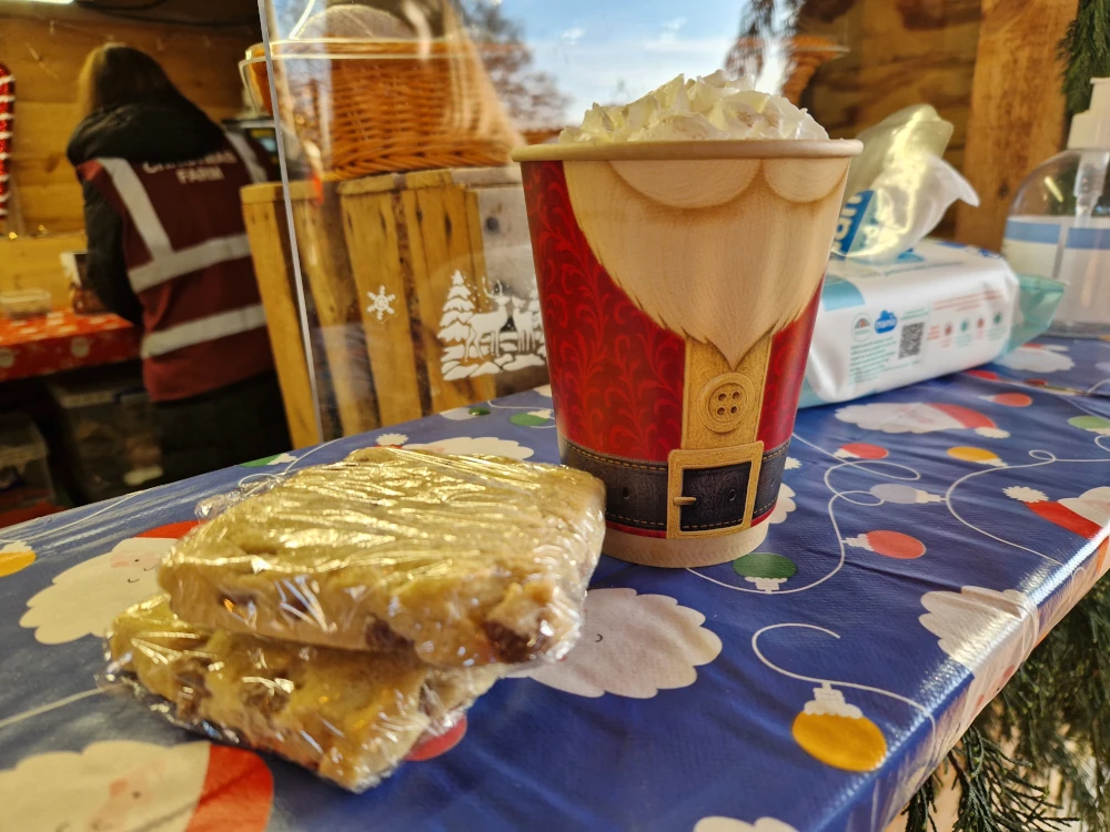 Christmas Farm Wrexham Festive snacks and treats