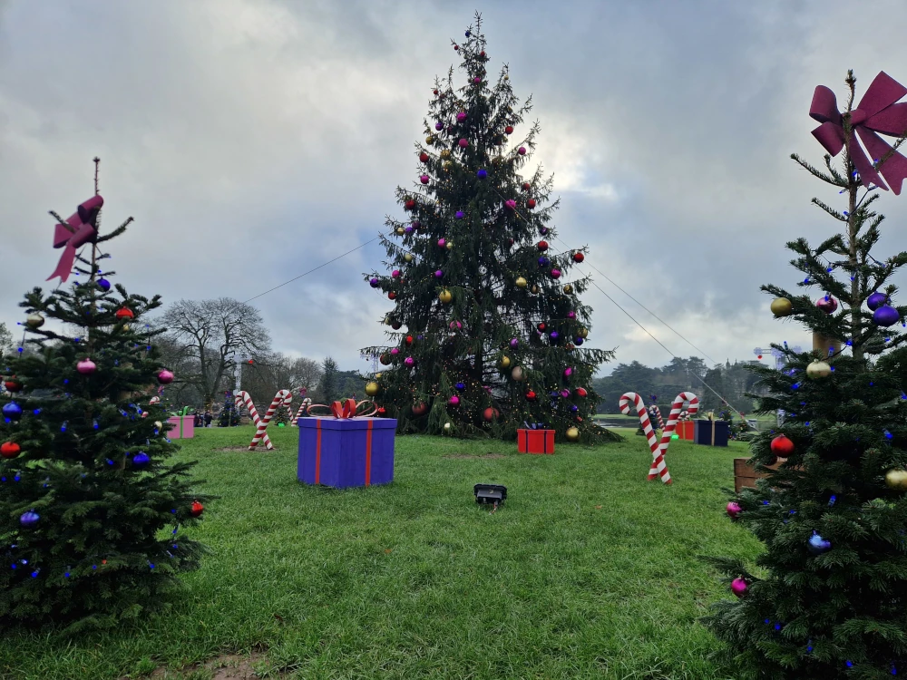 Alton Towers Christmas Tree