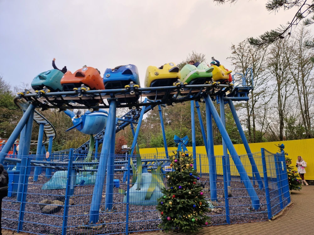 Alton Towers Christmas Octonauts Rollercoaster