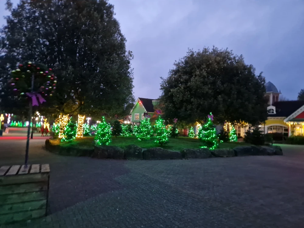 Alton Towers Christmas Tree Lights
