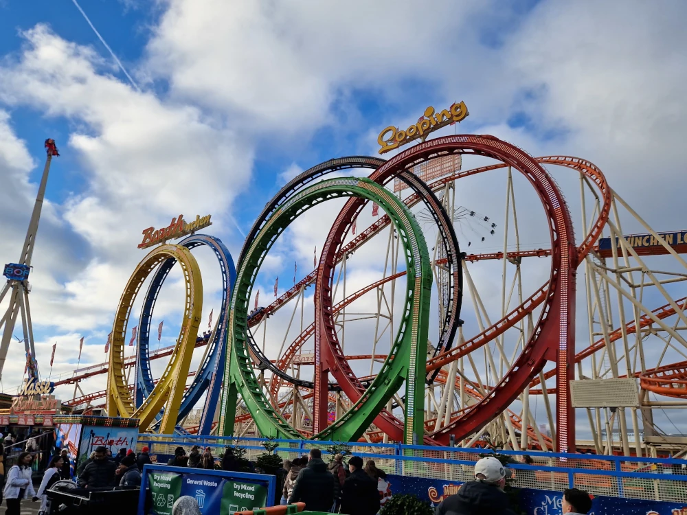 Hyde Park Winter Wonderland Munich Looping