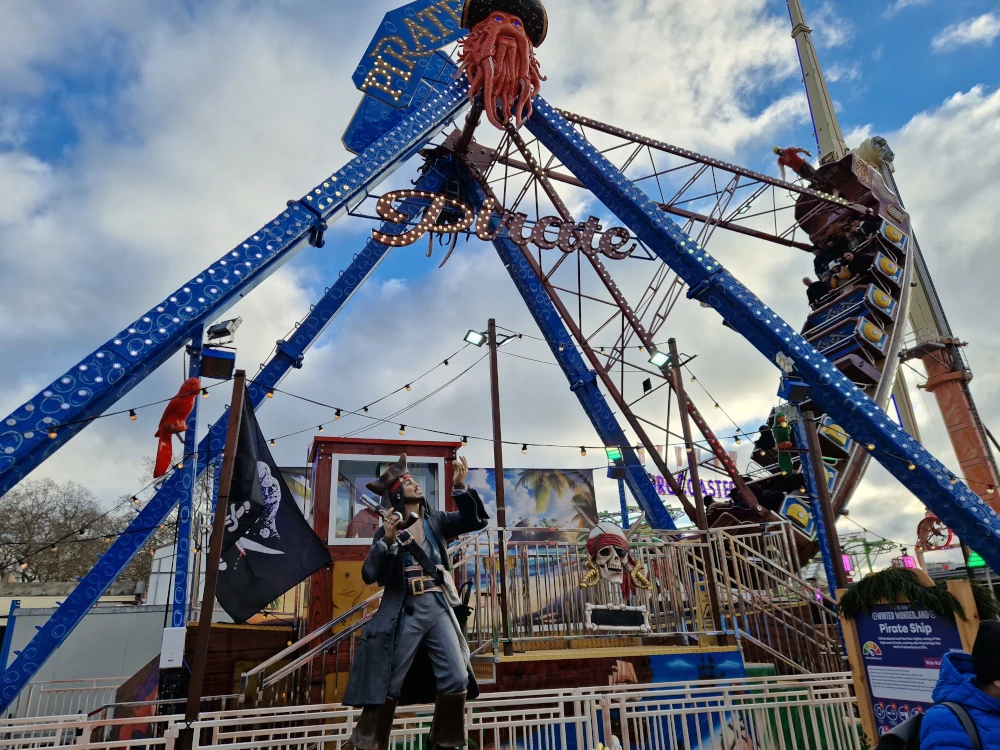 Hyde Park Winter Wonderland Pirate Ship