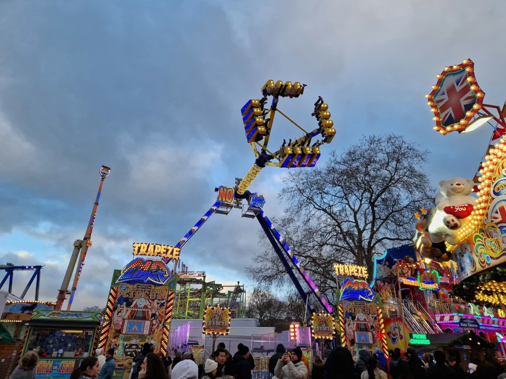 Hyde Park Winter Wonderland Swing Ride