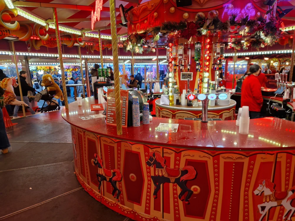 Hyde Park Winter Wonderland Carousel Bar