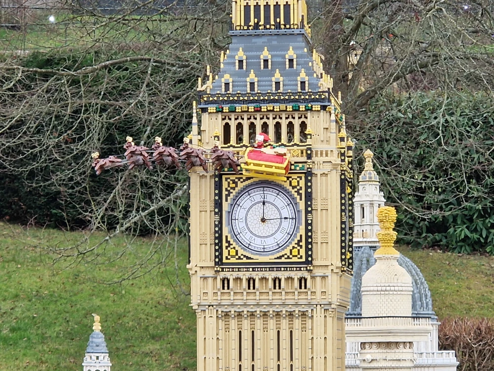 Legoland Windsor Christmas Santa Big Ben